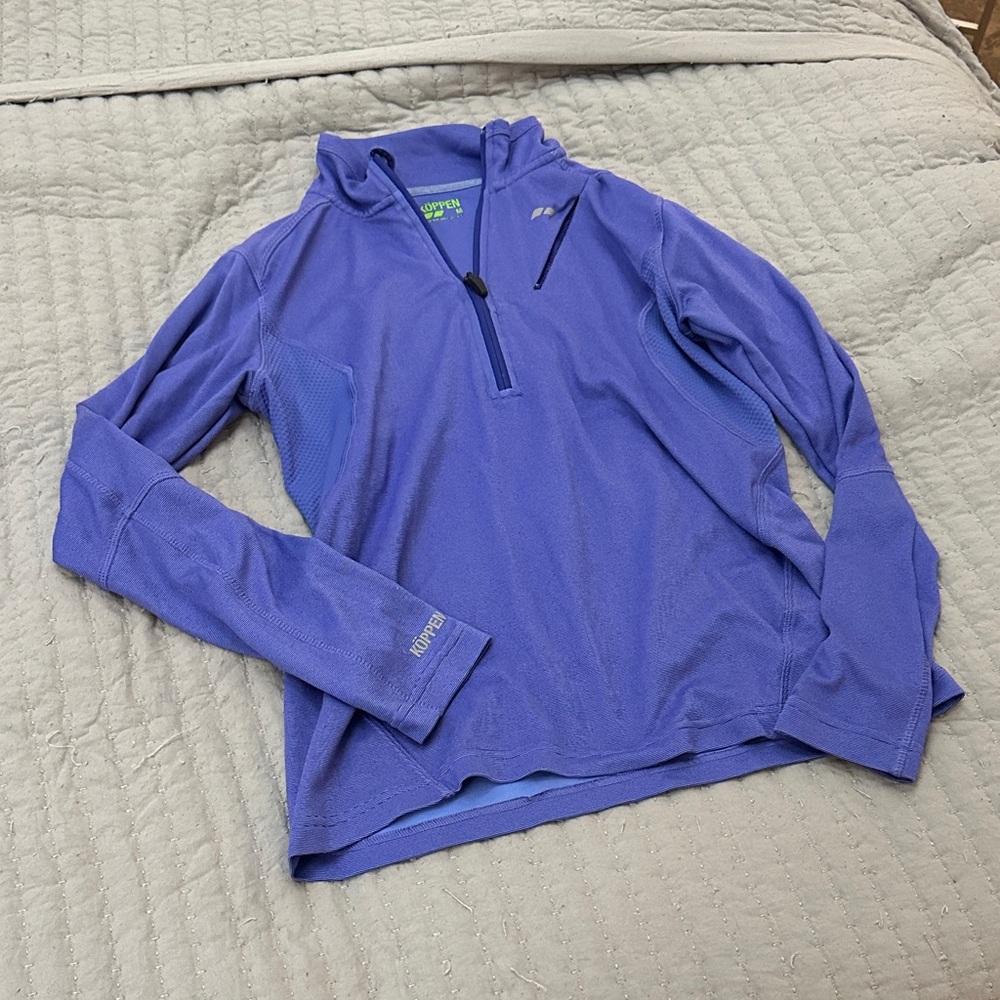 Koppen Purple Half-Zip Pullover - image 1